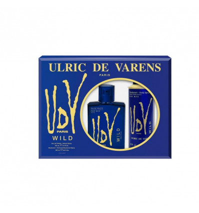 ULRICH DE VARENS Wild For men - Set Eau de toilette 100ml + deodorant 200ml