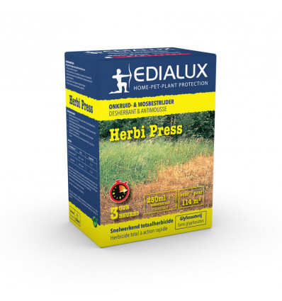 EDIALUX Herbi press totaalherbicide 250ml