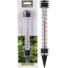 Thermometer - dia 3.5x23cm - zwart