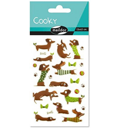 COOKY stickers 3D - Tekkel