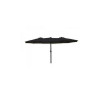 RAPINO parasol dubbel - zwart TR45x27