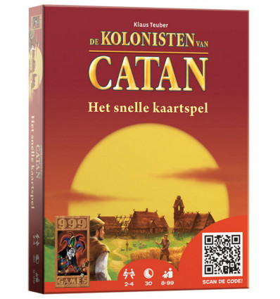 999 GAMES Kolonisten v Catan- Het snelle kaartspel