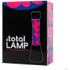 I-TOTAL Lava lamp zwart paarse vloeistof40cm