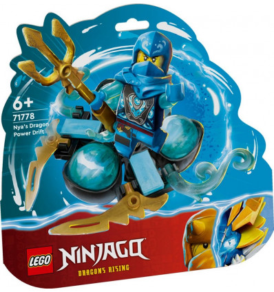 LEGO Ninjago 71778 Nya's drakenkracht Spinjitzu drift