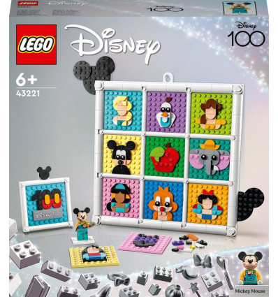 LEGO Disney 43221 100 jaar Disney animatie figuren