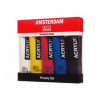 AMSTERDAM AAC Acryl set 5x 120ml - primaire kleuren