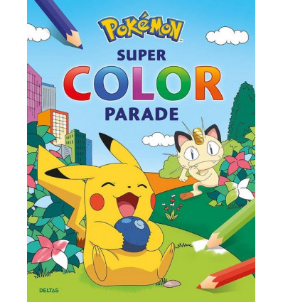 POKEMON Super color parade - kleurboek