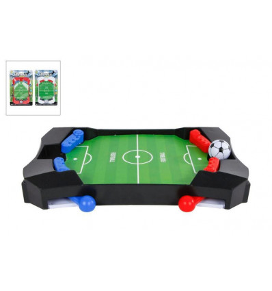Pinball voetbalspel - 18.5x13.5cm - ass. (prijs per stuk)
