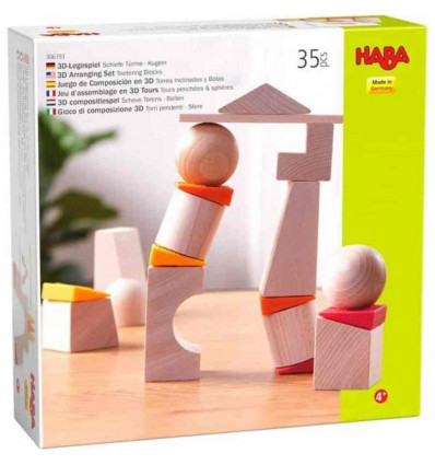 HABA Compositiespel - Balanceer torens 306793