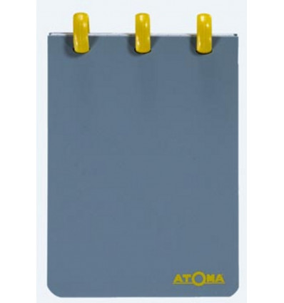 ATOMA Zakboek A7 60bl - 5mm geruit - terra ass. (prijs per stuk)