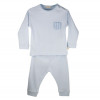 BABY GI Pyjama 2dlg - blauw streep - 48m