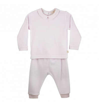 BABY GI Pyjama 2dlg - roze streep - 48m