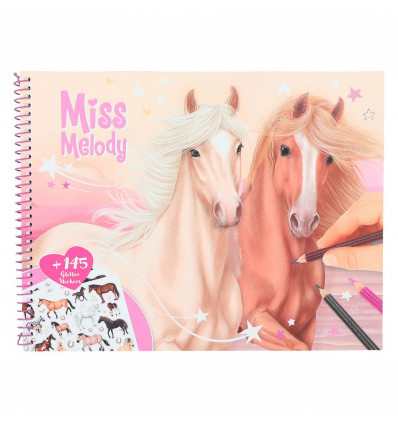 MISS MELODY - Kleurboek