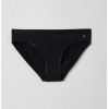 WOODY Dames Bikini slip 3st.- zwart - XL