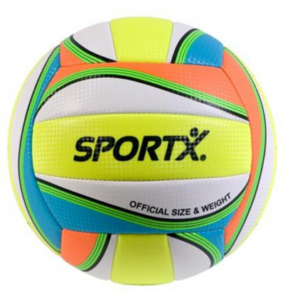 SportX Volleybal summer waves 260/280g - neon