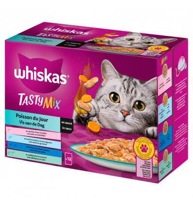 WHISKAS 1 Catch of the day - 12x85gr