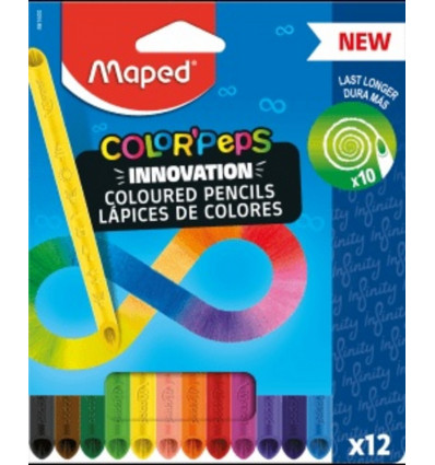 MAPED gekleurde potloden INFINITY toonbankdisplay