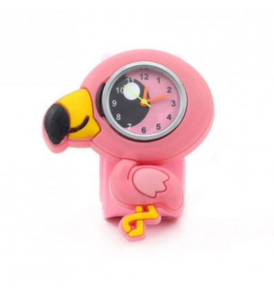Wacky Watch horloge - flamingo