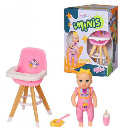 ZAPF Baby Born Minis - playset highchair