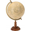 Deco wereldbol op houten voet - 20.5cm ass. (prijs per stuk)