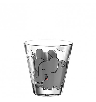 LEONARDO Kinderglas 215ml - olifant Bambini