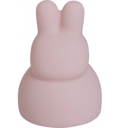 Baby's Only Nachtlampje konijn - oud roze - 11x11x16cm met muziek