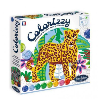 Colorizzy schilderen - Zebra/ Luipaard