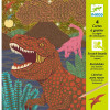 DJECO Kraskaarten - Dinosaurussen
