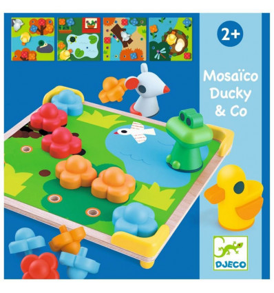 DJECO Educatief - Mozaiekspel: ducky en co