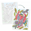 DJECO Colouring gallery - vogels kleurplaten