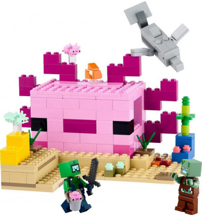 LEGO Minecraft 21247 Het axolothuis