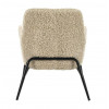 Pomax HAILEY relax stoel - 66x75x77cm beige