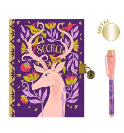 DJECO Secret notebook met magic pen - secret Melissa
