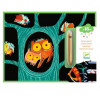 DJECO Scratch cards for little ones - dieren