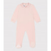 PETIT BATEAU G Pyjama kraag - saline roze - 12m
