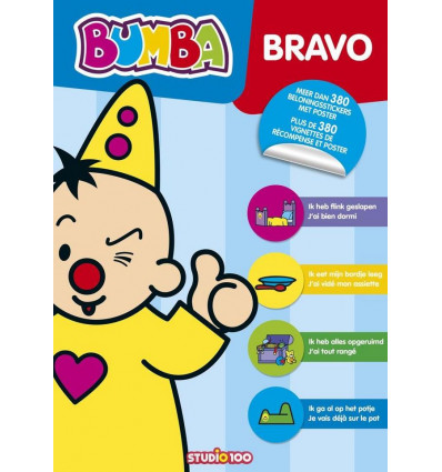 BUMBA Bravo - Stickerboek met poster