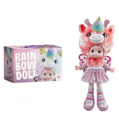 Pop rainbow met muziek unicorn - roze 10105411