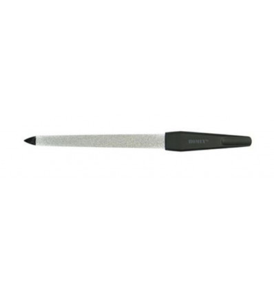 HOMEIJ Saffier nagelvijl - 18cm - zwart/ verchroomd