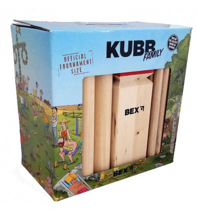 BEX Kubb semi pro basic m/ rode koning - berkenhout 10035062