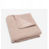 JOLLEIN Deken wieg - 75x100cm - basic knit wild roze/fleece