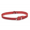 VADIGRAN Halsband rood 47CM M-L geolied leder - hond