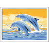 RAVENSBURGER Schilderen - Springende dolfijnen - serie classic E