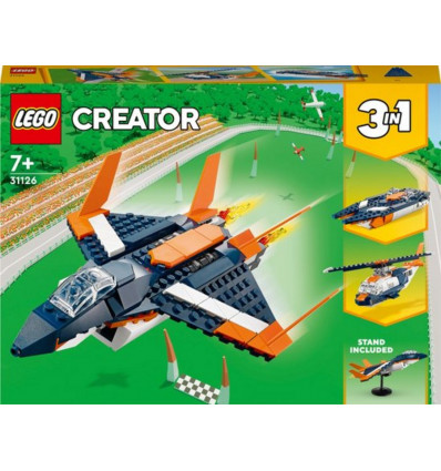 LEGO Creator 31126 Supersonisch straalvliegtuig