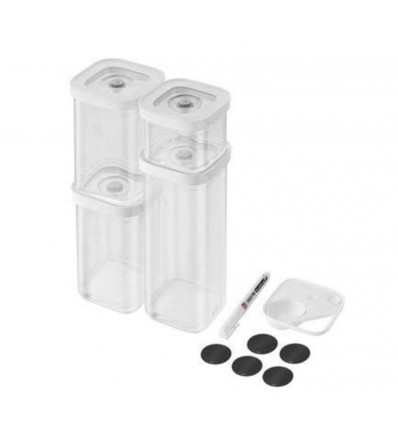 ZWILLING Fresh & Save cube bewaardozen set 4dlg - 320ml/ 2x 825ml/ 1300ml