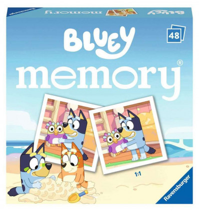 RAVENSBURGER Spel - Bluey memory