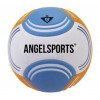 Beach soccer soft touch - angelsports - oranje/blauw/wit - maat 5