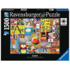 RAVENSBURGER Puzzel - Eames house of cards 1500st.
