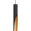 Eglo BARBOTTO Hanglamp - H1100 1X4.W staal zwart/goud