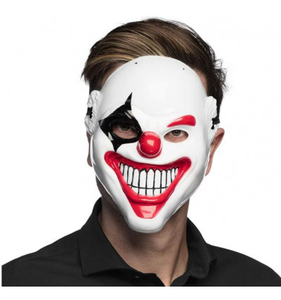 Gezichtsmasker - Horror clown