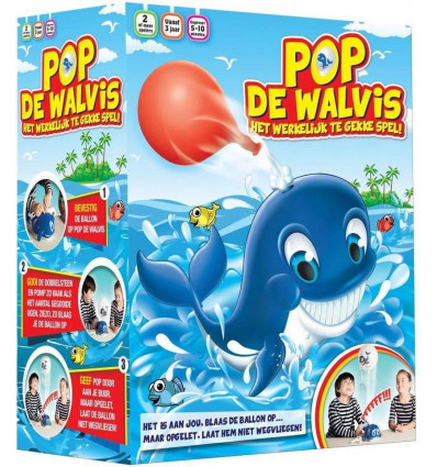 Pop, de walvis - Gezelschapsspel +3jaar TU